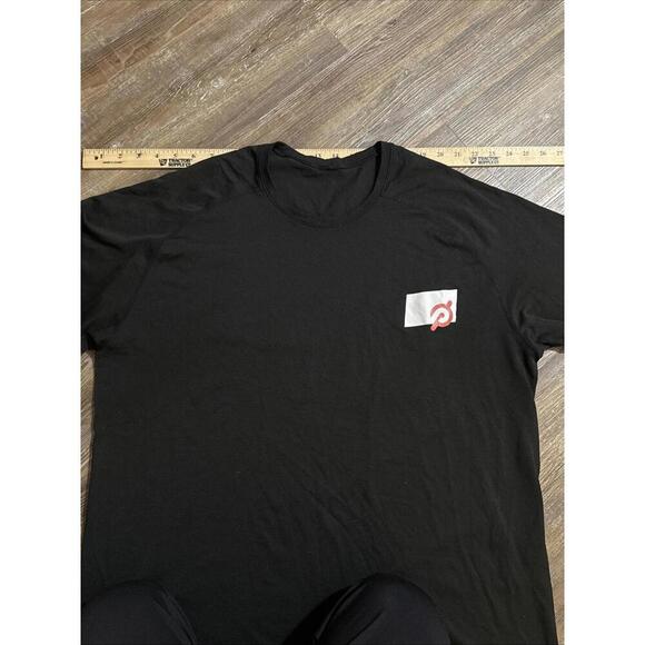 Peloton Lululemon Black Athleisure Gym Minimalist Long Sleeve Mens XXL - Picture 8 of 15